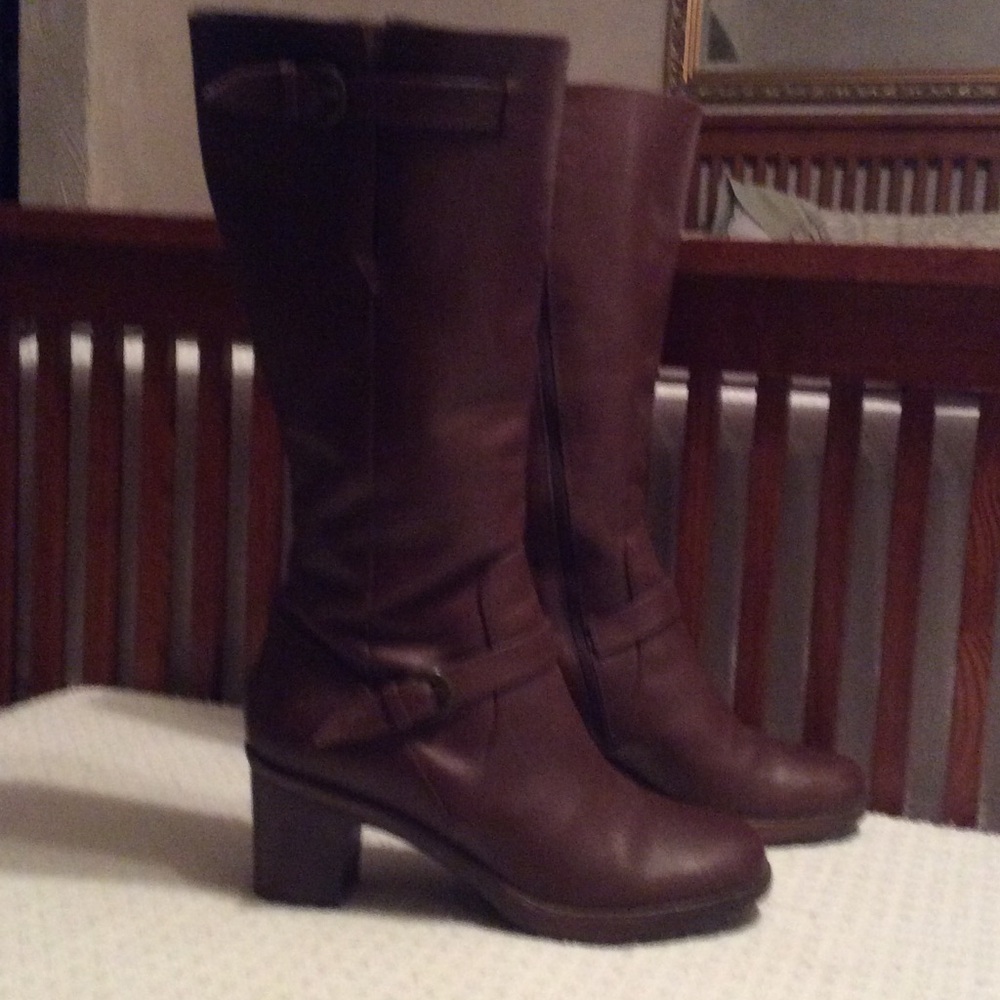 Dansko Brown Heeled Boots